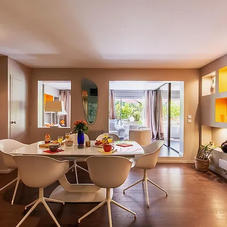 Montpellier-2chambres-grande Terrasse-garage * Монпелье